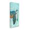 Stupell Industries Sea Turtle Underwater Ocean Mosaic Collage Canvas Wall Art
